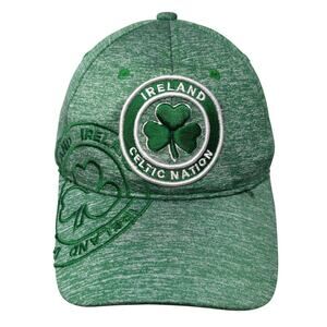 Ireland Celtic Nation Clover Baseball Cap Green One Size Adjustable Cara Craft